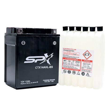 SPX HIGH PERFORMANCE BATTERY & ACID (CTX14AHL - BS) - DRIVEN Canada's Powersports CTX14AHL - BS