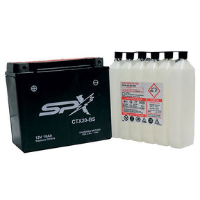 SPX HIGH PERFORMANCE BATTERY & ACID (CTX20 - BS) - DRIVEN Canada's Powersports 682577028832CTX20 - BS
