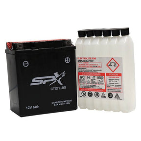 SPX HIGH PERFORMANCE BATTERY & ACID (CTX7L - BS) - DRIVEN Canada's Powersports CTX7L - BS