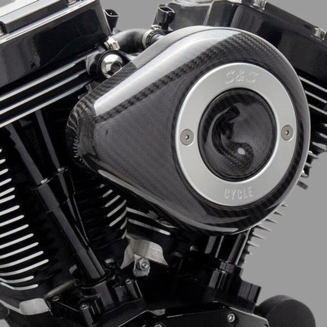 S&S CYCLE 01 - 17 B/T A/C KIT CARBON CVR EXC TBW (170 - 0499) - DRIVEN Canada's Powersports 170 - 0499