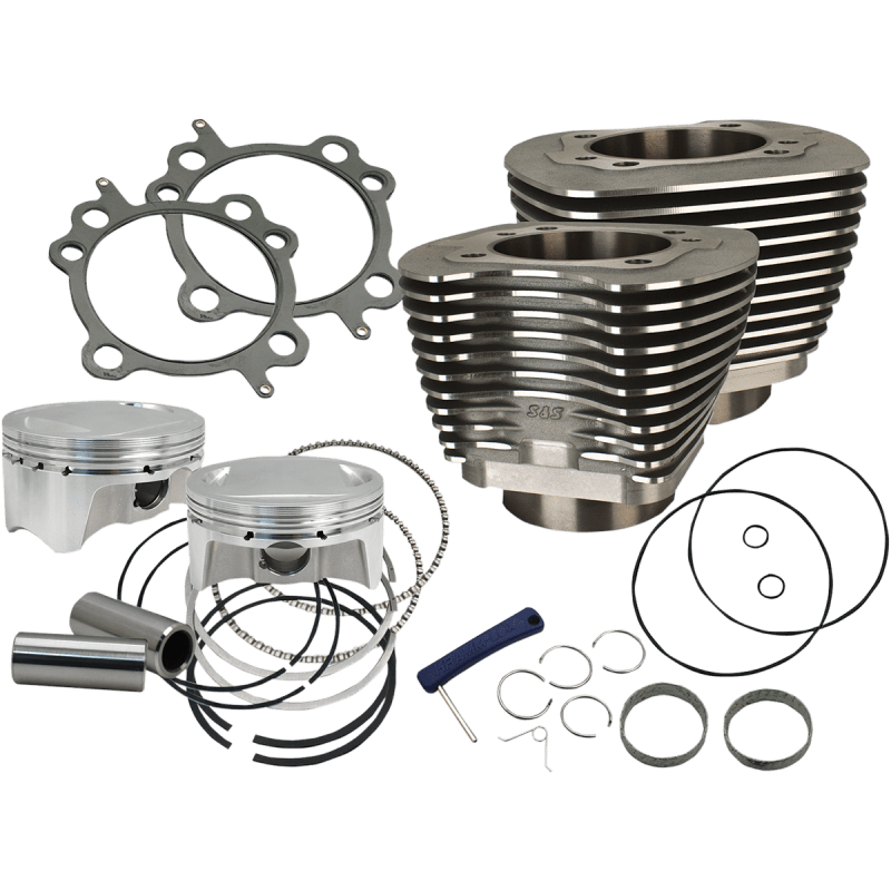 S&S CYCLE 07 - 17 T/C 107" CYL KIT COOL/AIR - DRIVEN Canada's Powersports 910 - 0500