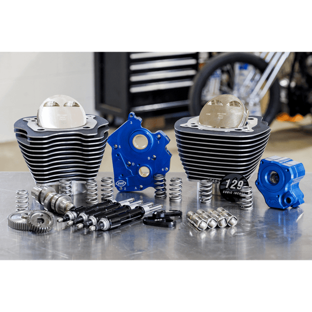 S&S CYCLE 129” W/HIGHLIGHT (OIL/GEAR/BLACK) - DRIVEN Canada's Powersports 310 - 1227