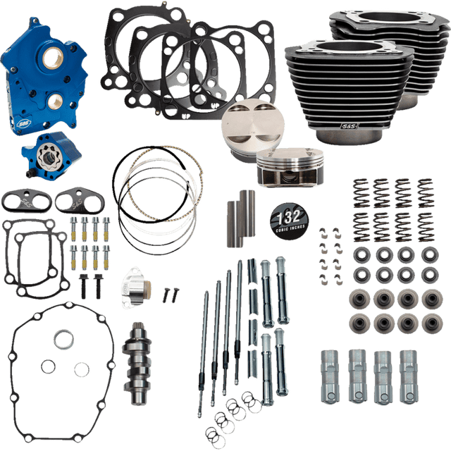 S&S CYCLE 132” GRANITE W/HIGHLIGHT (OIL/CHAIN/CHROME) - DRIVEN Canada's Powersports 310 - 1237