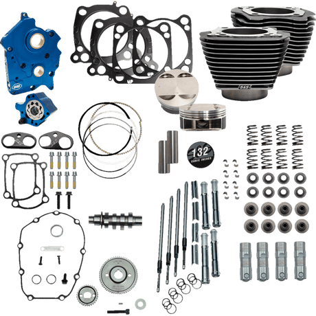 S&S CYCLE 132” GRANITE W/HIGHLIGHT (OIL/GEAR/CHROME) - DRIVEN Canada's Powersports 310 - 1238