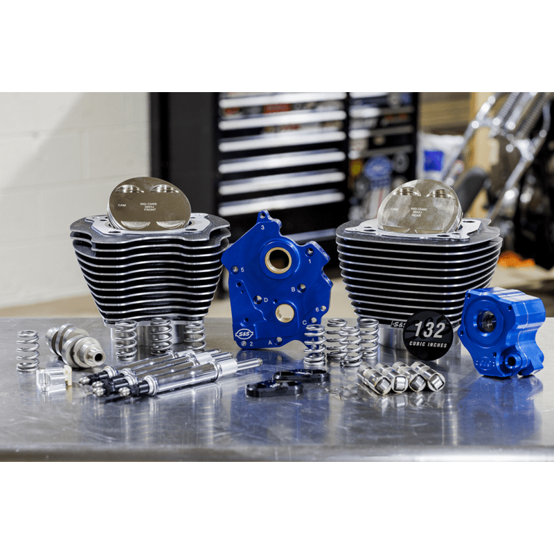 S&S CYCLE 132” GRANITE W/HIGHLIGHT (WATER/CHAIN/CHORME) - DRIVEN Canada's Powersports 310 - 1235