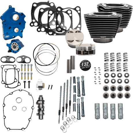 S&S CYCLE 132” GRANITE W/HIGHLIGHT (WATER/CHAIN/CHORME) - DRIVEN Canada's Powersports 310 - 1235