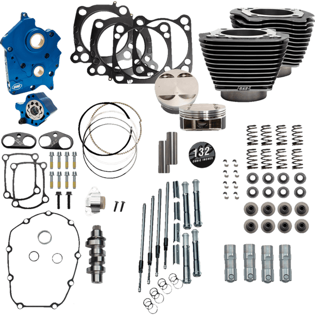 S&S CYCLE 132” GRANITE W/HIGHLIGHT (WATER/CHAIN/CHORME) - DRIVEN Canada's Powersports 310 - 1235