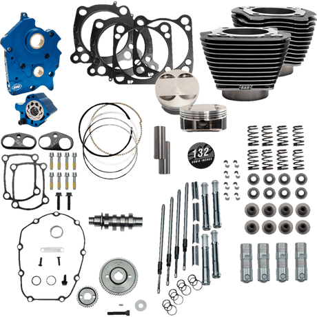 S&S CYCLE 132” GRANITE W/HIGHLIGHT (WATER/GEAR/CHROME) - DRIVEN Canada's Powersports 310 - 1236