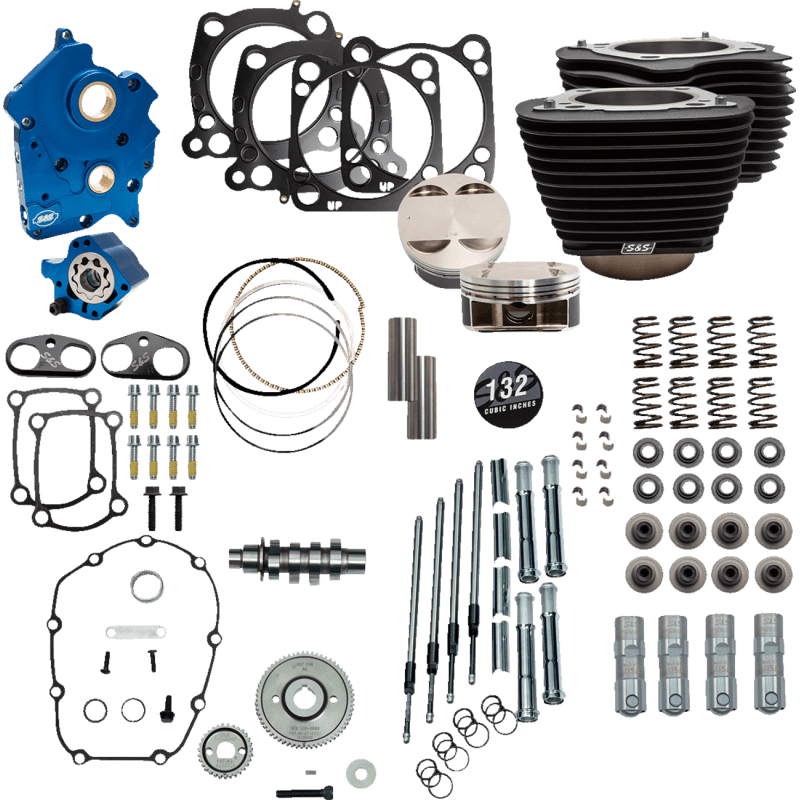 S&S CYCLE 132” WITHOUT HIGHLIGHT (OIL/GEAR/CHROME) - DRIVEN Canada's Powersports 310 - 1234