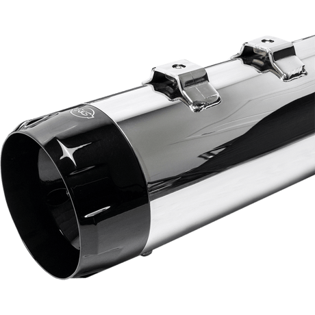 S&S CYCLE 17 - 19 4.5" MK45 FLHT CHR/BLK MUFF THRUST E CAP - DRIVEN Canada's Powersports 550 - 0664