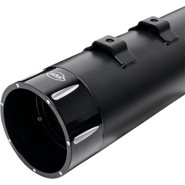 S&S CYCLE 17 - 19 4.5" MK45 FLHT MUFF W/TRACER E CAP - DRIVEN Canada's Powersports 550 - 0670