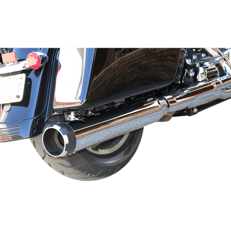 S&S CYCLE 17 - 19 4.5" MK45 FLHT MUFF W/THRUST E CAP - DRIVEN Canada's Powersports 550 - 0666