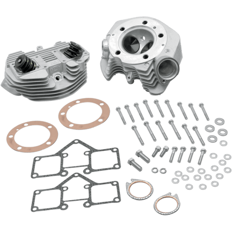 S&S CYCLE 66 - 84 3 - 5/8 NAT CYL HEADS DUAL PLUG - Driven Powersports Inc.90 - 1491