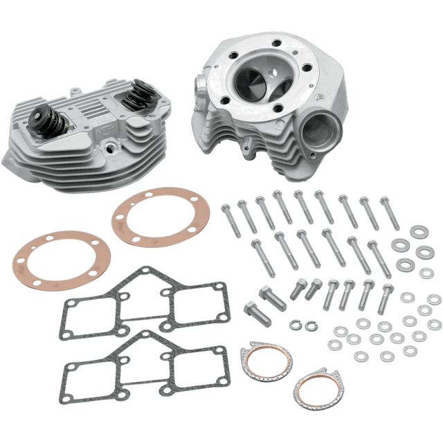 S&S CYCLE 66 - 84 3 - 5/8 NAT CYL HEADS DUAL PLUG - Driven Powersports Inc.90 - 1491