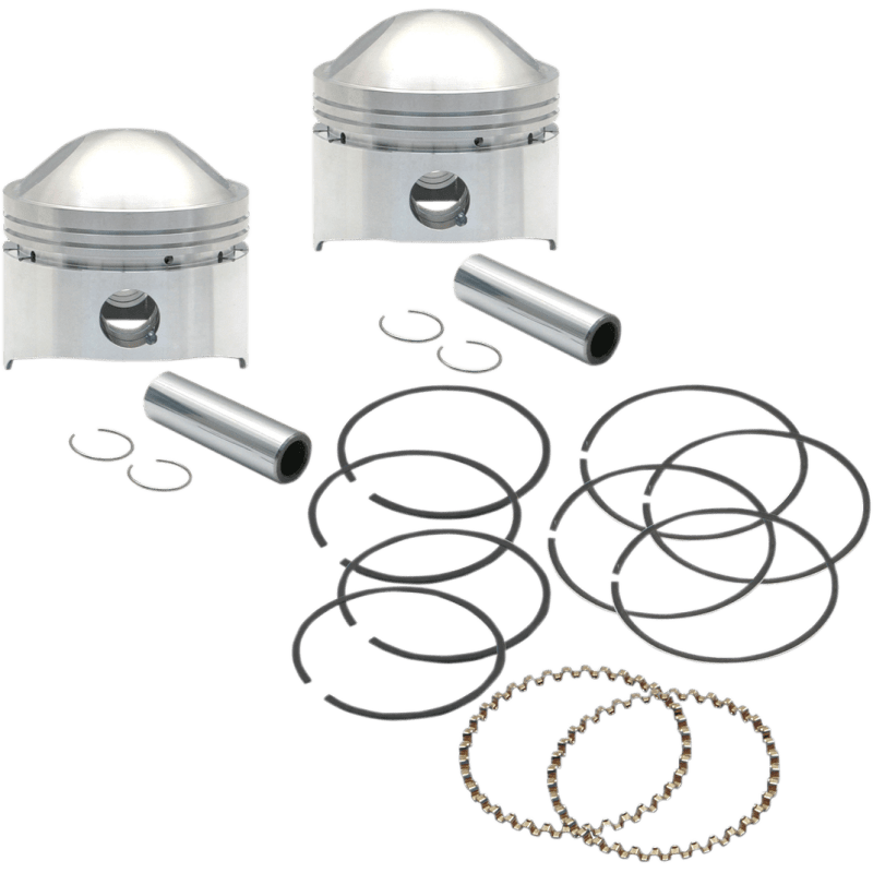 S&S CYCLE 74'/80" 090/030 FORGED PISTON KIT - Driven Powersports Inc.106 - 5522