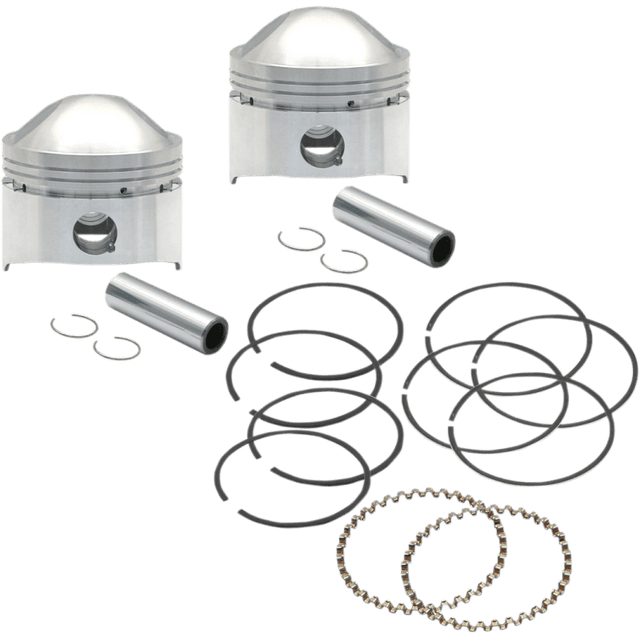 S&S CYCLE 74'/80" 090/030 FORGED PISTON KIT - Driven Powersports Inc.106 - 5522