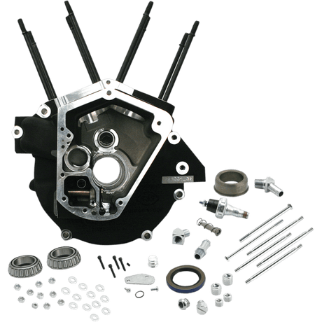 S&S CYCLE 84 - 91 EVO WR/BLK CRANK CASES - Driven Powersports Inc.31 - 0052