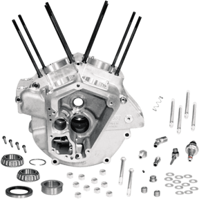 S&S CYCLE 84 - 91 EVOB/T 3.5"BORE ENG/CASES NATUR - Driven Powersports Inc.31 - 0000