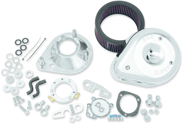 S&S CYCLE 91 - 16 TEARDROP A/CLEANER KIT - Driven Powersports Inc.17 - 0448