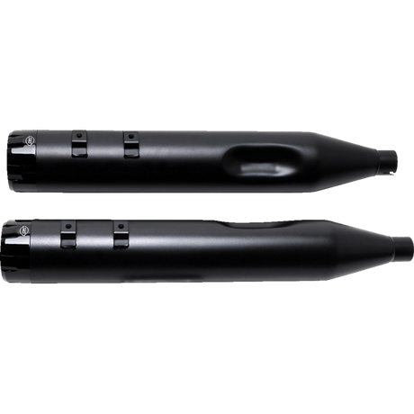 S&S CYCLE 95 - 16 FLHT MUFFLERS 4.5" BLK/B.THRST - Driven Powersports Inc.550 - 0621