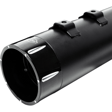 S&S CYCLE 95 - 16 FLHT MUFFLERS 4.5" BLK/B.TRACR - Driven Powersports Inc.550 - 0625