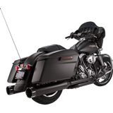 S&S CYCLE 95 - 16 FLHT MUFFLERS 4.5" BLK/B.TRACR - Driven Powersports Inc.550 - 0625