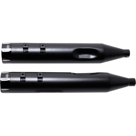 S&S CYCLE 95 - 16 FLHT MUFFLERS 4.5" BLK/B.TRACR - Driven Powersports Inc.550 - 0625