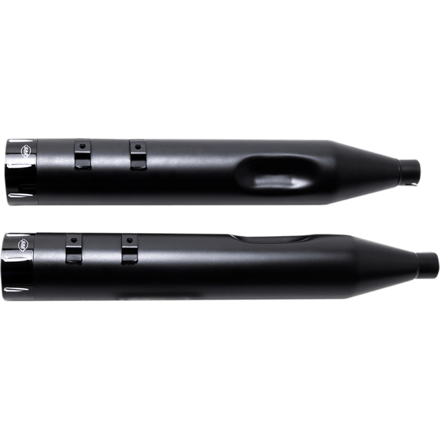 S&S CYCLE 95 - 16 FLHT MUFFLERS 4.5" BLK/B.TRACR - Driven Powersports Inc.550 - 0625