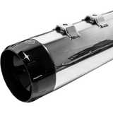 S&S CYCLE 95 - 16 FLHT MUFFLERS 4.5" CHR/B.THRST - Driven Powersports Inc.550 - 0619