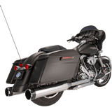 S&S CYCLE 95 - 16 FLHT MUFFLERS 4.5" CHR/B.THRST - Driven Powersports Inc.550 - 0619