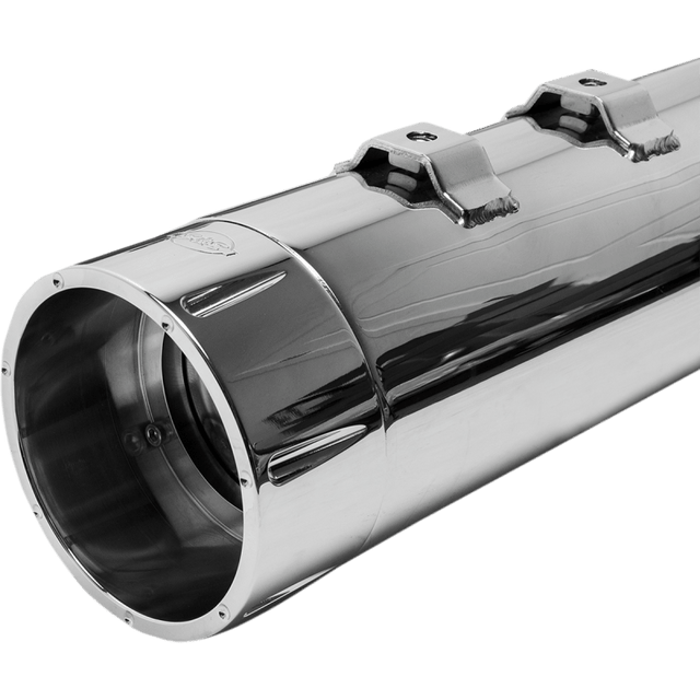 S&S CYCLE 95 - 16 FLHT MUFFLERS 4.5" CHR/TRACR - Driven Powersports Inc.550 - 0624
