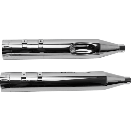 S&S CYCLE 95 - 16 FLHT MUFFLERS 4.5" CHR/TRACR - Driven Powersports Inc.550 - 0624