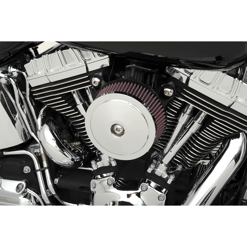 S&S CYCLE AIR STREAM A/C CVR BOBBER/DOME CHROME (170 - 0120) - DRIVEN Canada's Powersports 170 - 0120