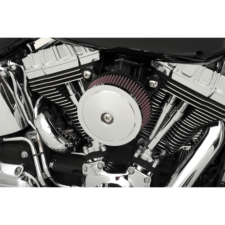 S&S CYCLE AIR STREAM A/C CVR BOBBER/DOME CHROME (170 - 0120) - DRIVEN Canada's Powersports 170 - 0120