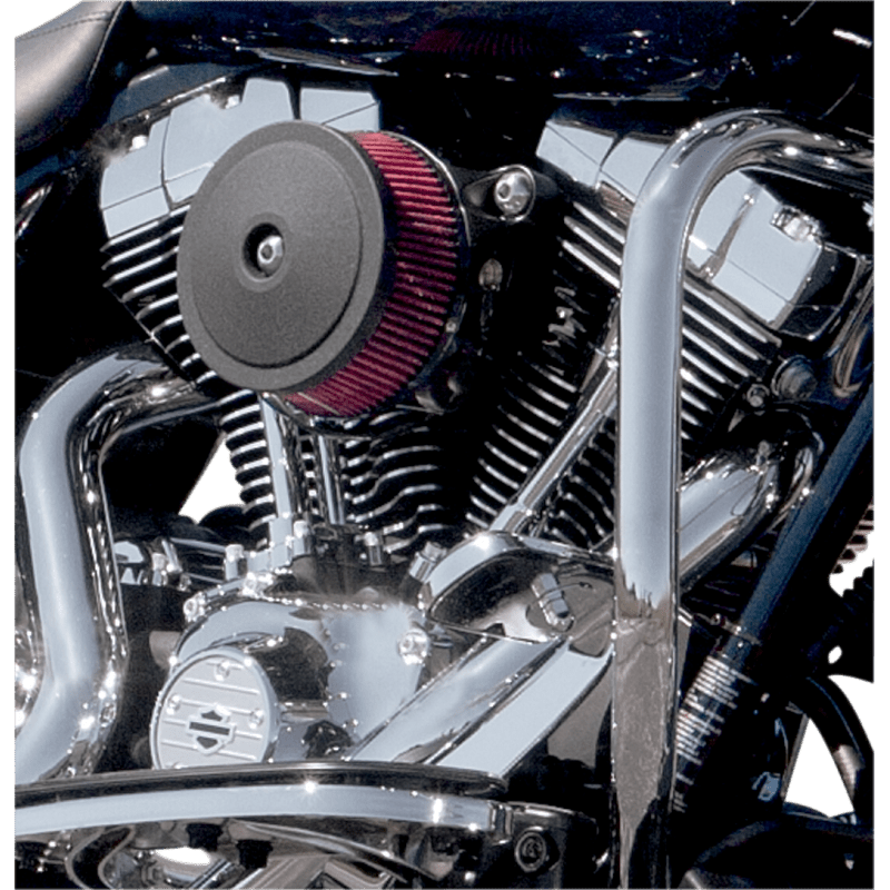 S&S CYCLE AIR STREAM A/C CVR WR/BLK DOME BOBB (170 - 0124) - DRIVEN Canada's Powersports 170 - 0124