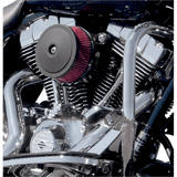 S&S CYCLE AIR STREAM A/C CVR WR/BLK DOME BOBB (170 - 0124) - DRIVEN Canada's Powersports 170 - 0124