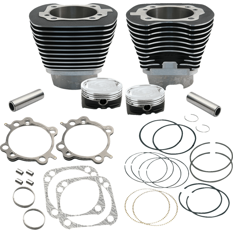 S&S CYCLE CYLINDER KIT 4 - 1/8" BORE STOCK BOLT PATTERN (910 - 0223) - DRIVEN Canada's Powersports 910 - 0223