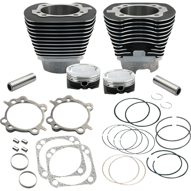 S&S CYCLE CYLINDER KIT 4 - 1/8" BORE STOCK BOLT PATTERN (910 - 0223) - DRIVEN Canada's Powersports 910 - 0223