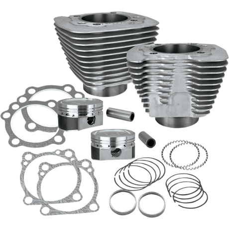 S&S CYCLE CYLINDER KT 883 - 1200 SLVR 86 - 19 - DRIVEN Canada's Powersports 910 - 0688