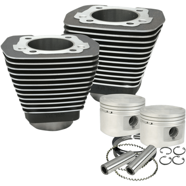 S&S CYCLE CYLINDER/PSTN KT 84 - 99BLK (910 - 0182) - DRIVEN Canada's Powersports 910 - 0182