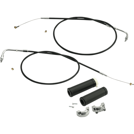 S&S CYCLE E/G S&S THR ASSEMBLY KIT W/42" CABLES (19 - 0482) - DRIVEN Canada's Powersports 19 - 0482
