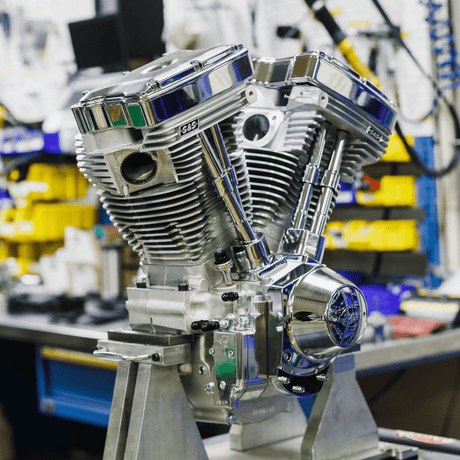 S&S CYCLE ENGINE V124 CHR/NAT LB (310 - 1160) - DRIVEN Canada's Powersports 310 - 1160