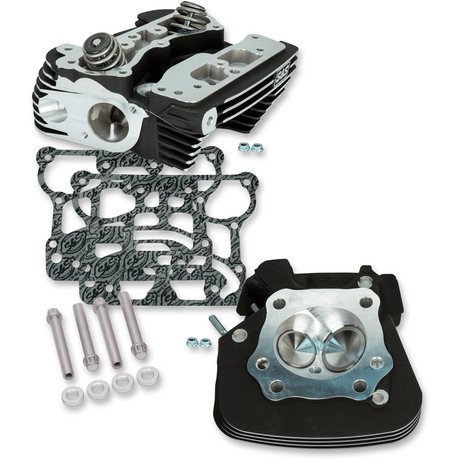 S&S CYCLE HEAD, KIT, 4 - 1/8" BORE, STOCK BOLT PATTERN,.650" STEEL,W/O C (900 - 0349) - DRIVEN Canada's Powersports 900 - 0349