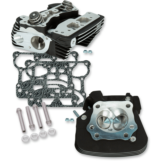 S&S CYCLE HEAD, KIT, 4 - 1/8" BORE, STOCK BOLT PATTERN,.650" STEEL,W/O C (900 - 0349) - DRIVEN Canada's Powersports 900 - 0349