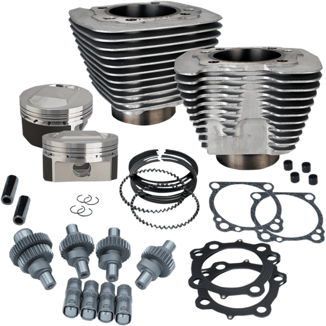 S&S CYCLE HOOLIGAN KIT,1200CC TO 1250CC,SILVER,00'19 1200 - DRIVEN Canada's Powersports 910 - 0702
