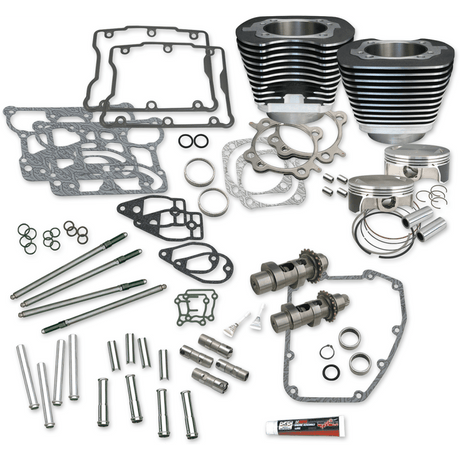 S&S CYCLE HOT SET UP KIT, BIG BORE, 106", W/O HEADS,W/CYLINDERS PISTO (900 - 0354) - DRIVEN Canada's Powersports 900 - 0354