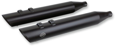 S&S CYCLE MUFFLERS 4" SLSH 17 - 19 FLHT - Driven Powersports Inc.550 - 0696