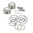 S&S CYCLE PISTON,SET,3 - 7/16" X UP TO 4 - 3/4" STROKE,+.080",HC,.791" WP, (106 - 5781) - DRIVEN Canada's Powersports 106 - 5781