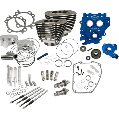 S&S Cycle Powr PK, 4"BORE, Blk, 585GE, 07 - 17 EXC 17 Touring - DRIVEN Canada's Powersports 330-0669