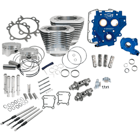 S&S Cycle Powr PK, 4"BORE, Silv, 585CE, 07 - 17 EXC 17 Touring - DRIVEN Canada's Powersports 330-0666